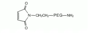 Maleimide-PEG-Amine，NH2-PEG-MAL是一种硫醇反应交联聚乙二醇衍生物