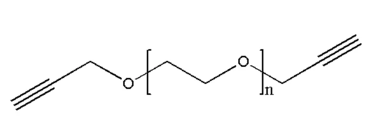 两个炔烃修饰的线性同双功能PEG，Alk-PEG2000-Alk，注意避光避湿保存