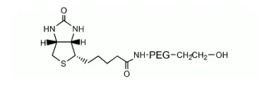 Biotin-PEG-Hydroxyl，生物素聚乙二醇羟基 带有PEG间隔基的交联或生物结合试剂