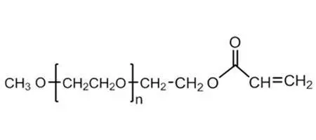 mPEG-Acrylate，甲氧基聚乙二醇丙烯酸酯，可用于自由基引发剂或紫外光引发聚合