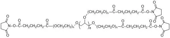 8-Arm PEG2000-SG 可溶于水和大部分有机溶剂