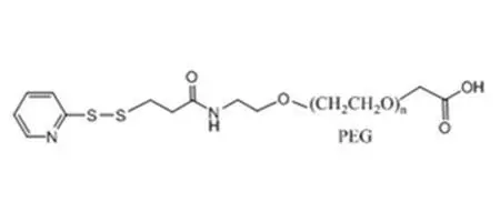 OPSS-PEG2000-Acid，COOH-PEG2000-OPSS 巯基吡啶和羧基修饰的杂双功能PEG