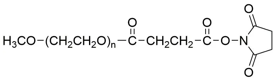 定制合成 mPEG-Succinimidyl Succinate ester PEG有多种分子量可选