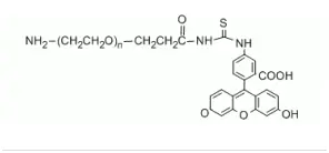 Fluorescein-PEG-NH2，Fluorescein-PEG-Amine，荧光素聚乙二醇氨基