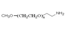 mPEG-Amine，甲氧基-聚乙二醇-氨基 是单功能线性PEG衍生物