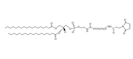 Maleimide-PEG2000-DSPE，474922-22-0，DSPE-PEG2000-MAL 线性异双功能PEG试剂