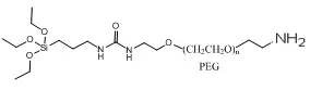 Amine-PEG2000-Silane，Silane-PEG2000-NH2 氨基和硅烷修饰的线性双功能PEG