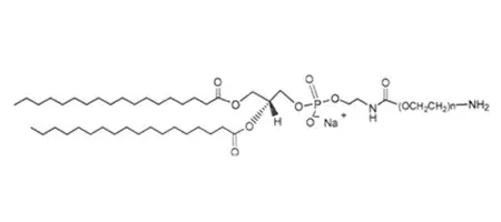 CLS-PEG-NH2，Cholesterol-PEG-NH2，胆固醇聚乙二醇氨基 可用于脂质体