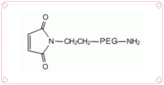 聚乙二醇衍生物MAL-PEG-NH2，Maleimide-PEG-amine，CAS:1207751-12-9