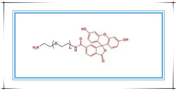 荧光素PEG氨基,FITC-PEG-NH2,Fluorescein-PEG-amine,CAS:2411381-38-7