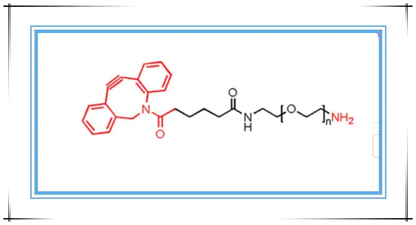 Amine-PEG-DBCO，DBCO-PEG-NH2，二苯并环辛炔-聚乙二醇-氨基避光、干燥保存