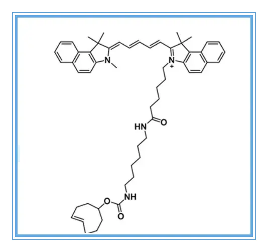 TCO-Cyanine5.5，Cy5.5-TCO，氰基Cy5.5-反式环辛烯试剂供应