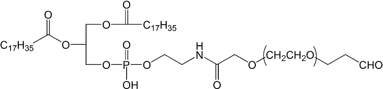 供应反应性磷脂PEG衍生物|磷脂-聚乙二醇-醛基|DSPE-PEG-Aldehyde