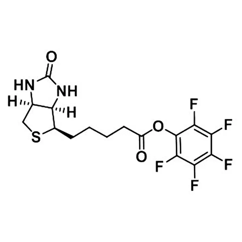 与伯氨基 (-NH2) 反应Biotin-PFP ester生物素-PFP-酯120550-35-8