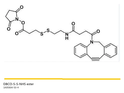 供应点击试剂DBCO-S-S-NHS ester，DBCO-S-S-SE，CAS：1435934-53-4