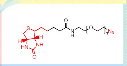 956748-40-6,N3-PEG-Biotin,Azide-PEG-Biotin,叠氮PEG生物素可修饰多肽用