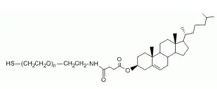 Cholesterol-PEG-Thiol CLS-PEG-SH 胆固醇-聚乙二醇-巯基科研实验用