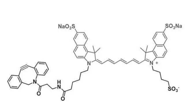 disulfo-ICG-DBCO|二磺酸-吲哚菁绿-二苯并环辛炔|聚甲基菁染料|