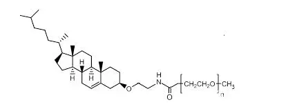 mPEG-Cholesterol mPEG-CLS 甲氧基-聚乙二醇-胆固醇科研专用