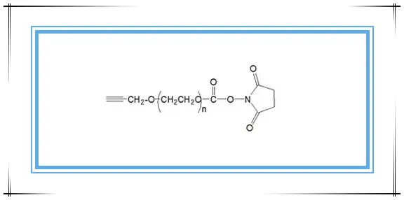 Alkyne-PEG-NHS，ALK-PEG-NHS，炔基-聚乙二醇-活性酯可用于点击化学