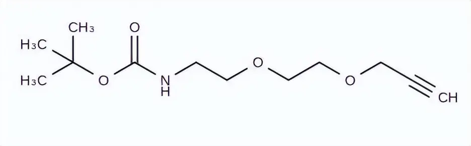 t-Boc-N-Amido-PEG2-propargyl，869310-84-9溶于大部分有机溶剂