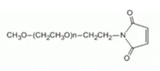 mPEG-Maleimide，MW：2000，甲氧基聚乙二醇马来酰亚胺 是固体粉末状试剂