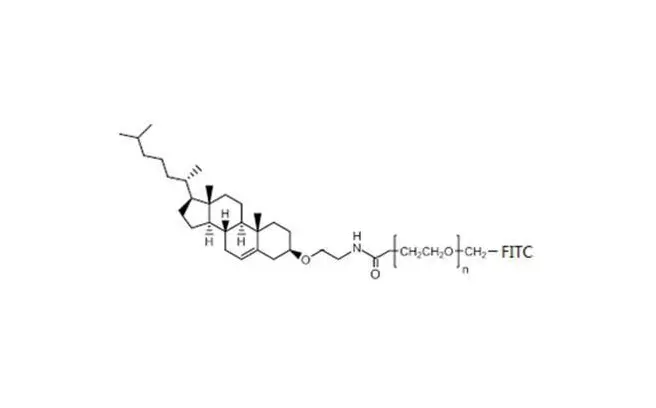 胆固醇-聚乙二醇-荧光素 Cholesterol-PEG-FITC Fluorescein-PEG-CLS概述