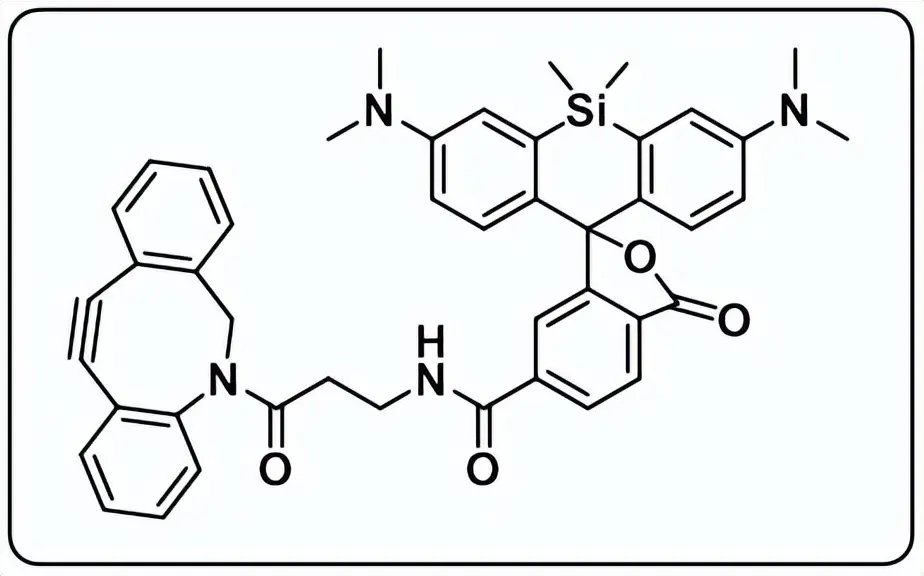 硅基罗丹明-二苯基环辛炔，2259859-41-9，SiR-DBCO