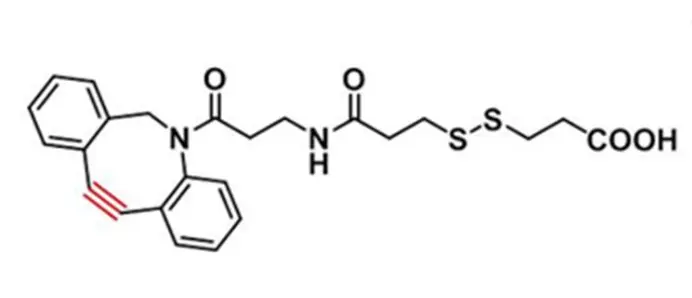 点击试剂DBCO-SS-COOH,DBCO-SS-acid,二苯并环辛炔-SS-酸,CAS:2576471-49-1