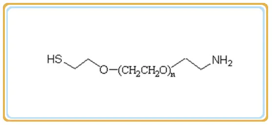 HS-PEG-NH2,Thiol-PEG-amine,巯基-聚乙二醇-氨基用于金纳米粒子