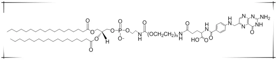 1236288-25-7,DSPE-PEG-FA,Folic acid PEG DSPE,磷脂-聚乙二醇-叶酸脂质体形成材料