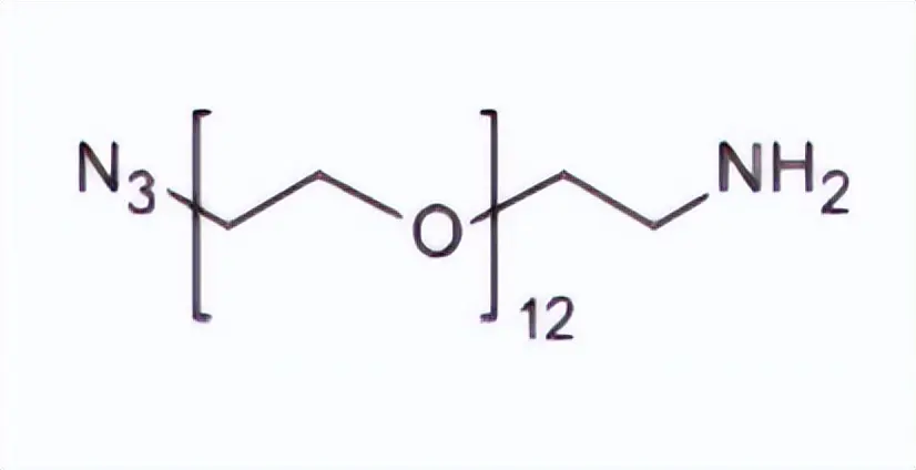 含叠氮基和游离胺基的聚乙二醇Azido-PEG12-Amine，N3-PEG12-NH2