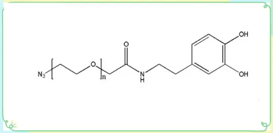 Dopamine-PEG-N3，DOPA-PEG-azide，水溶性PEG试剂供应