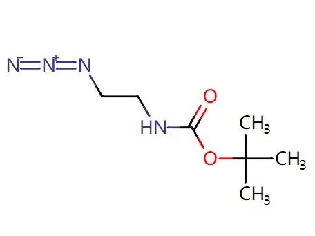 N-Boc-2-azidoethylamine｜117861-38-8｜MFCD18207539的结构式