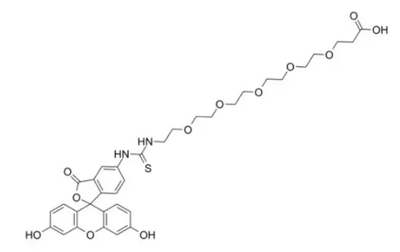 荧光素-四聚乙二醇-氨基甲酰叔丁酯|5-FITC-PEG4-NHBoc