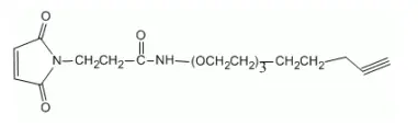 Alkyne-PEG-Maleimide，MAL-PEG-Alkyne可以用来修饰蛋白质、多肽及其他含有巯基的材料