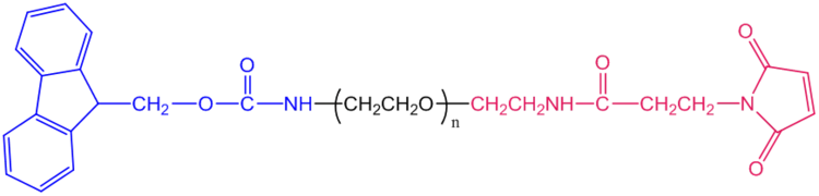 Fmoc-NH-PEG-Mal，Mal-PEG-NH-Fmoc 不同大小的分子量决定其性状是固体还是粘稠液体