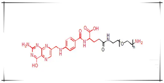 具有高亲和力的叶酸受体FA-PEG-NH2,Folic acid-PEG-amine,叶酸PEG氨基