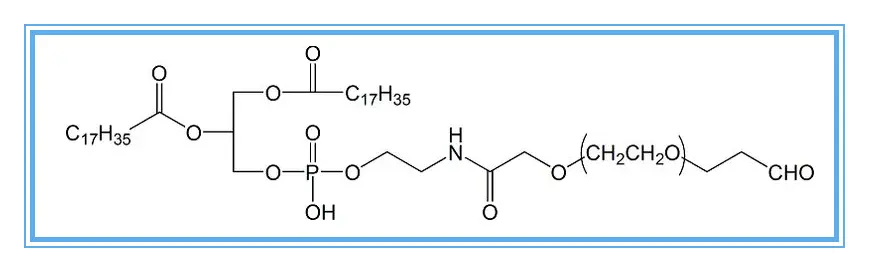 供应疏水18碳磷脂DSPE-PEG-Aldehyde，DSPE-PEG-CHO，磷脂-聚乙二醇-醛基