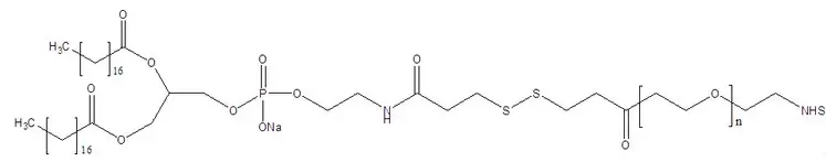 CAS:1445723-73-8 DSPE-PEG-NHS 磷脂-聚乙二醇-活性酯常用活性磷脂之一