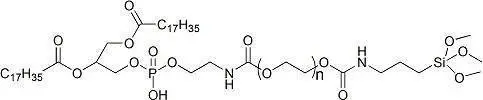 DSPE-PEG-Silane DSPE-PEG-SIL 磷脂-聚乙二醇-硅烷可修饰二氧化硅颗粒