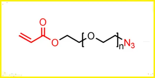 线性双功能PEG连接器Azide-PEG-Acrylate,N3-PEG-AC,叠氮peg丙烯酸酯