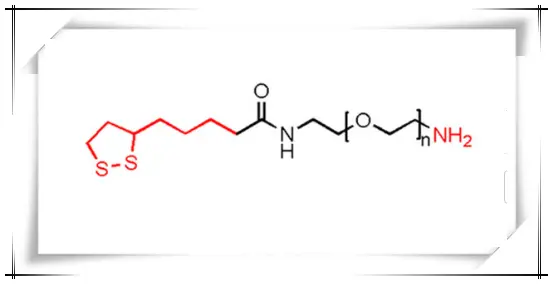 供应试剂Lipoic acid-PEG-Amine，LA-PEG-NH2，硫辛酸-聚乙二醇-氨基