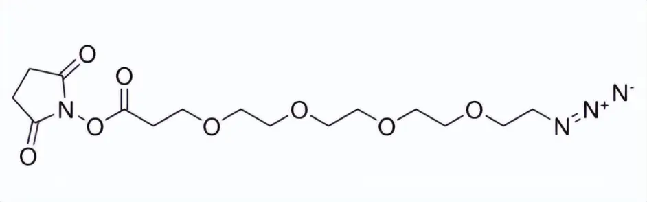 含有叠氮基的Azido-PEG4-NHS Ester，N3-PEG4-NHS，944251-24-5