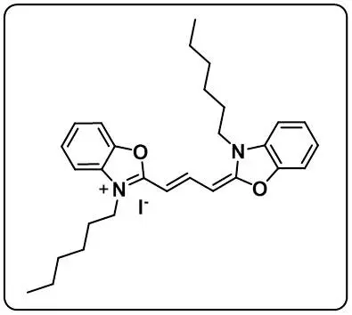 深红色固体状荧光染料53213-82-4，3,3'-二己氧基羰花青碘化物