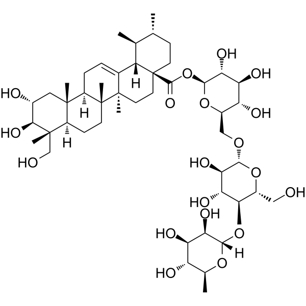 Asiaticoside Chemical Structure