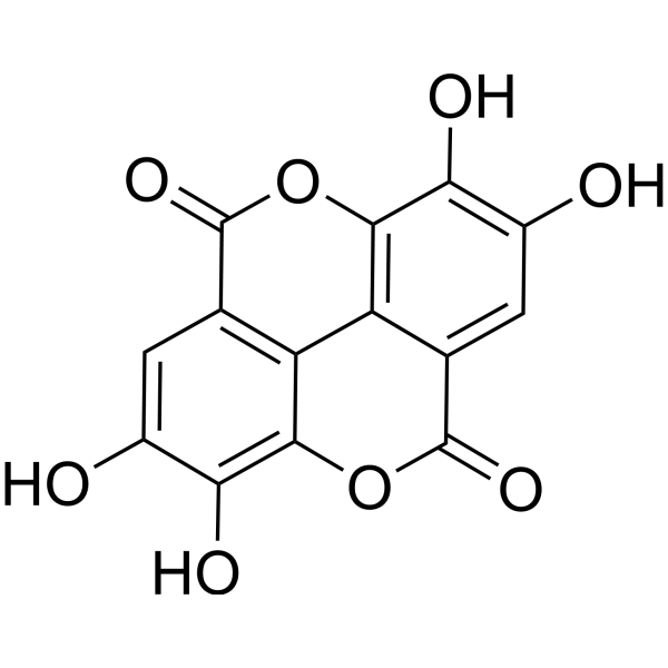 Ellagic acid Chemical Structure