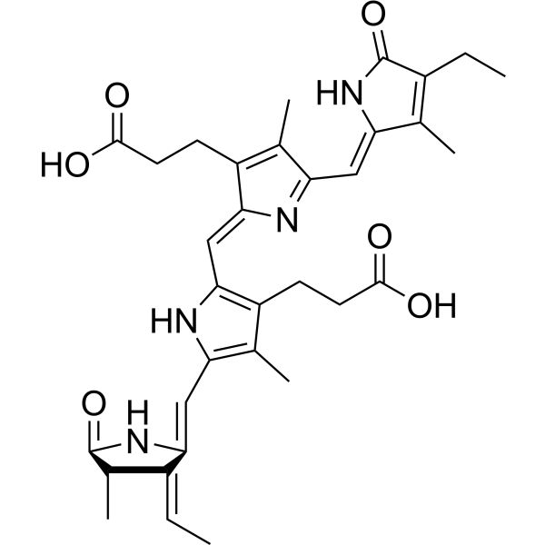 Phycocyanobilin Chemical Structure