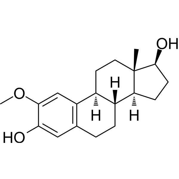 2-Methoxyestradiol Chemical Structure